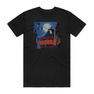 Frank Zappa Halloween 81 Highlights Album Cover T-Shirt Black Frank Zappa Halloween 81 Highlights Album Cover T-Shirt Black