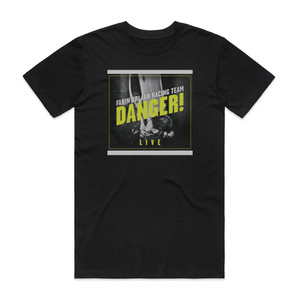 Farin Urlaub Racing Team Danger Album Cover T-Shirt Black Farin Urlaub Racing Team Danger Album Cover T-Shirt Black