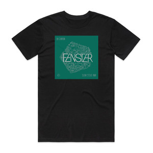 Fenster Oh Canyon Slow Steve Remix Album Cover T-Shirt Black Fenster Oh Canyon Slow Steve Remix Album Cover T-Shirt Black