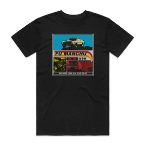Fu Manchu Missing Link Bw Ojo Rojo Album Cover T-Shirt Black