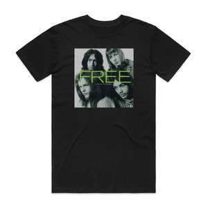 Free Live At The Bbc Album Cover T-Shirt Black