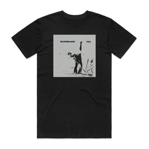 Free Heartbreaker Album Cover T-Shirt Black Free Heartbreaker Album Cover T-Shirt Black