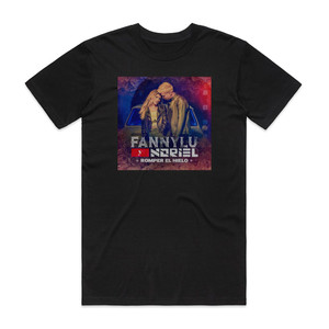 Fanny Lu Romper El Hielo Album Cover T-Shirt Black Fanny Lu Romper El Hielo Album Cover T-Shirt Black