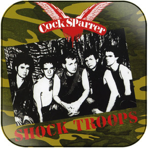 Cock Sparrer Shock Troops Album Cover Sticker Album Cover Sticker Cock Sparrer Shock Troops Album Cover Sticker Album Cover Sticker