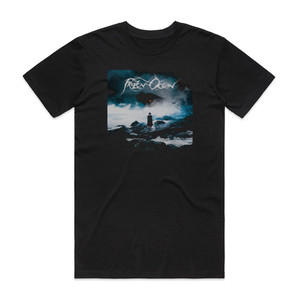 Frozen Ocean Syv Album Cover T-Shirt Black