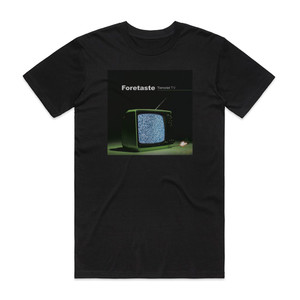 Foretaste Terrorist Tv Album Cover T-Shirt Black Foretaste Terrorist Tv Album Cover T-Shirt Black