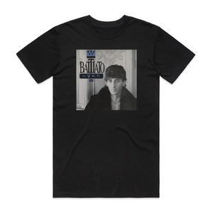 Franco Battiato Battiato Album Cover T-Shirt Black