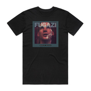 Fugazi Margin Walker Album Cover T-Shirt Black Fugazi Margin Walker Album Cover T-Shirt Black