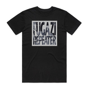 Fugazi Repeater 1 Album Cover T-Shirt Black Fugazi Repeater 1 Album Cover T-Shirt Black