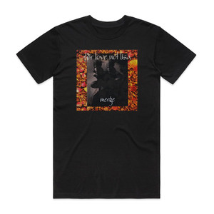 For Love Not Lisa Merge Album Cover T-Shirt Black For Love Not Lisa Merge Album Cover T-Shirt Black