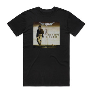 Frank Dimino Old Habits Die Hard Album Cover T-Shirt Black