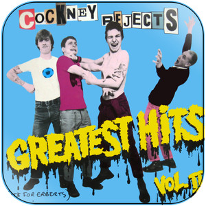 Cockney Rejects Greatest Hits Volume Ii Album Cover Sticker Album Cover Sticker