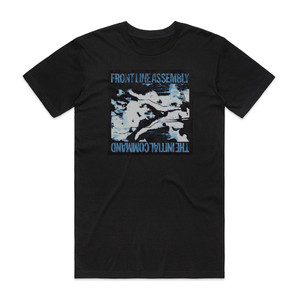 Front Line Assembly The Initial Command Album Cover T-Shirt Black Front Line Assembly The Initial Command Album Cover T-Shirt Black