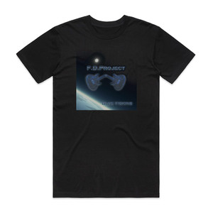 FD Project Blue Visions Album Cover T-Shirt Black FD Project Blue Visions Album Cover T-Shirt Black
