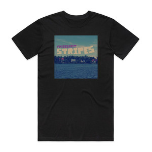 FM Belfast Stripes Album Cover T-Shirt Black