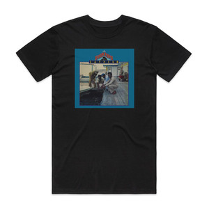 Four Tops Catfish Album Cover T-Shirt Black Four Tops Catfish Album Cover T-Shirt Black
