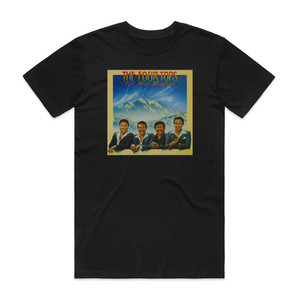 Four Tops One More Mountain 1 Album Cover T-Shirt Black Four Tops One More Mountain 1 Album Cover T-Shirt Black