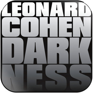 Leonard Cohen Darkness Album Cover Sticker Album Cover Sticker Leonard Cohen Darkness Album Cover Sticker Album Cover Sticker