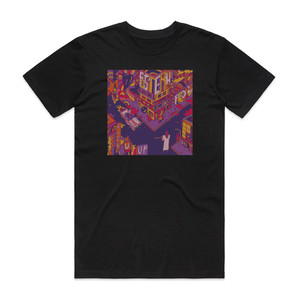 Foster the People Pick U Up Album Cover T-Shirt Black Foster the People Pick U Up Album Cover T-Shirt Black