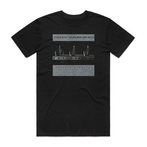Fates Warning Perfect Symmetry Album Cover T-Shirt Black Fates Warning Perfect Symmetry Album Cover T-Shirt Black