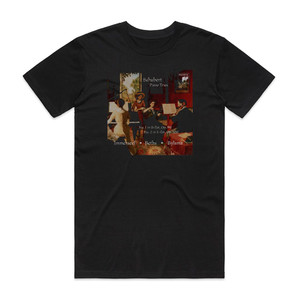 Franz Schubert Piano Trios No 1 In B Flat Major Op 99 No 2 In E Flat Major Album Cover T-Shirt Black