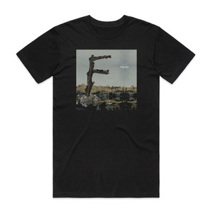 Feist Metals 1 Album Cover T-Shirt Black Feist Metals 1 Album Cover T-Shirt Black