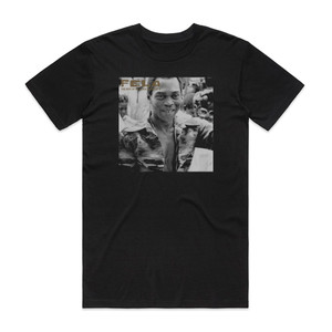 Fela Kuti The Best Of The Black President 2 Album Cover T-Shirt Black