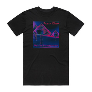 Frank Klare Berlin Sequences Album Cover T-Shirt Black Frank Klare Berlin Sequences Album Cover T-Shirt Black