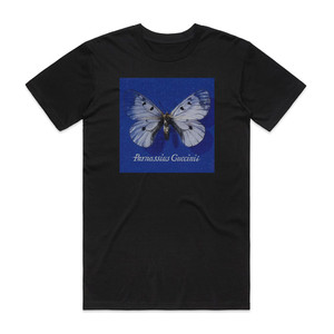 Francesco Guccini Parnassius Guccinii Album Cover T-Shirt Black Francesco Guccini Parnassius Guccinii Album Cover T-Shirt Black