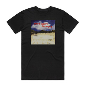 Freeheat Dont Worry Be Happy Album Cover T-Shirt Black Freeheat Dont Worry Be Happy Album Cover T-Shirt Black