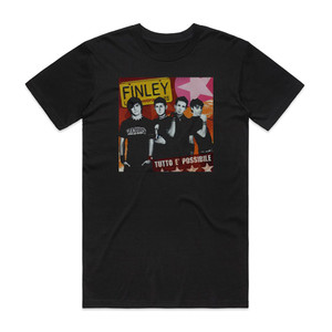 Finley Tutto Possibile Album Cover T-Shirt Black Finley Tutto Possibile Album Cover T-Shirt Black