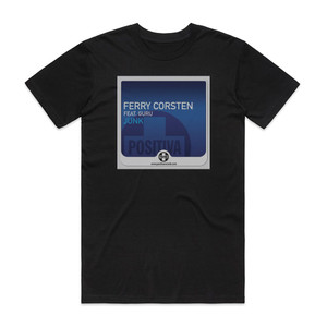 Ferry Corsten Junk Album Cover T-Shirt Black Ferry Corsten Junk Album Cover T-Shirt Black