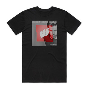 Ferry Corsten Beautiful 1 Album Cover T-Shirt Black Ferry Corsten Beautiful 1 Album Cover T-Shirt Black