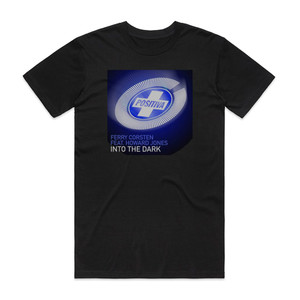 Ferry Corsten Into The Dark Album Cover T-Shirt Black Ferry Corsten Into The Dark Album Cover T-Shirt Black