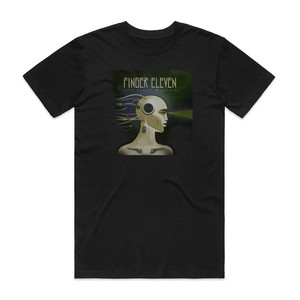 Finger Eleven Life Turns Electric Album Cover T-Shirt Black Finger Eleven Life Turns Electric Album Cover T-Shirt Black