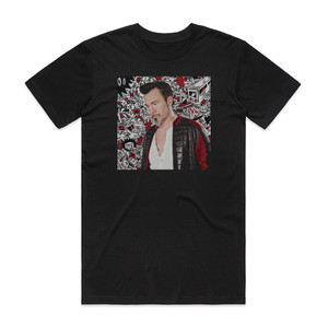 Florent Pagny Tout Et Son Contraire Album Cover T-Shirt Black Florent Pagny Tout Et Son Contraire Album Cover T-Shirt Black