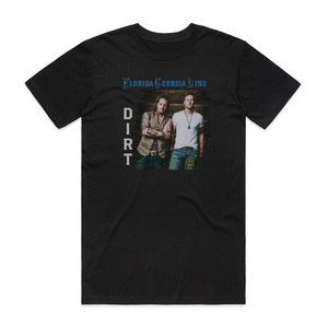 Florida Georgia Line Dirt 1 Album Cover T-Shirt Black