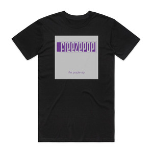 Freezepop The Purple Ep Album Cover T-Shirt Black Freezepop The Purple Ep Album Cover T-Shirt Black