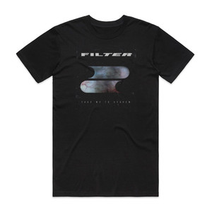 Filter Take Me To Heaven Album Cover T-Shirt Black Filter Take Me To Heaven Album Cover T-Shirt Black