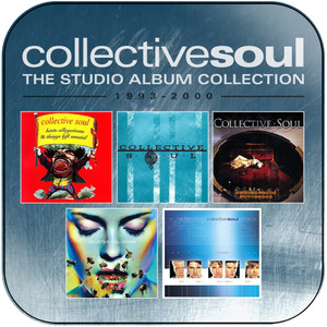 Collective Soul The Studio Album Collection 1993 2000 Album Cover Sticker Album Cover Sticker