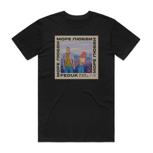 Feduk 3 Album Cover T-Shirt Black Feduk 3 Album Cover T-Shirt Black
