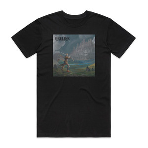 Firelink The Inveterate Fire Album Cover T-Shirt Black