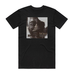 Fat Jon Afterthought Album Cover T-Shirt Black Fat Jon Afterthought Album Cover T-Shirt Black
