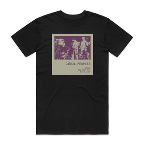 Garcia Peoples 10 10 2019 Nublu Nyc Album Cover T-Shirt Black