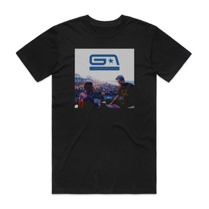 Groove Armada Ill Be Searching For You Album Cover T-Shirt Black Groove Armada Ill Be Searching For You Album Cover T-Shirt Black