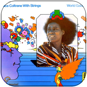 Alice Coltrane World Galaxy Album Cover Sticker Album Cover Sticker Alice Coltrane World Galaxy Album Cover Sticker Album Cover Sticker