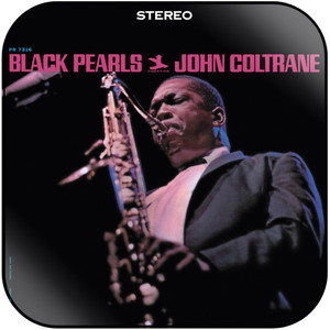 John Coltrane Black Pearls Album Cover Sticker Album Cover Sticker