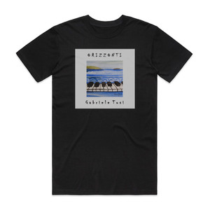 Gabriele Tosi Orizzonti Album Cover T-Shirt Black Gabriele Tosi Orizzonti Album Cover T-Shirt Black