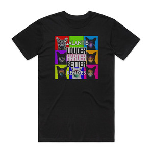 Galantis Louder Harder Better Remixes Album Cover T-Shirt Black Galantis Louder Harder Better Remixes Album Cover T-Shirt Black
