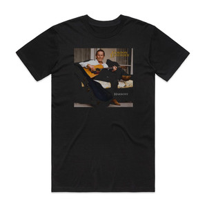 Gordon Lightfoot Harmony Album Cover T-Shirt Black